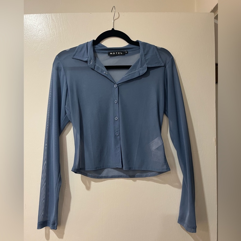 motel rocks mesh top